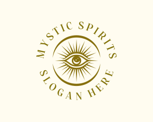 Mystic Boho Eye logo design