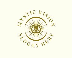 Mystic Boho Eye logo design