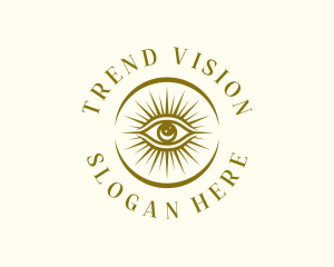 Mystic Boho Eye logo design