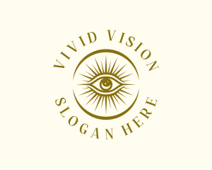 Mystic Boho Eye logo design