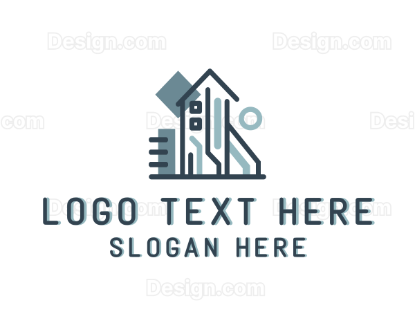 House Builder Architect Logo