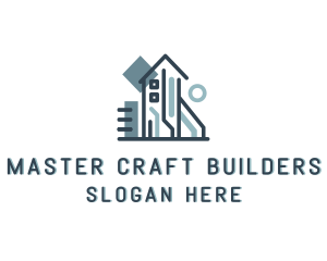 House Builder Architect logo design