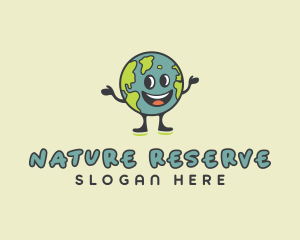 Planet Earth Nature logo design