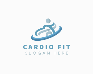 Fitness Wellness Person logo