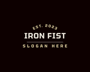 Tough Masculine Business logo design