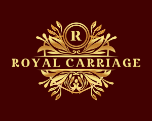 Classic Floral Royal Ornament  logo design