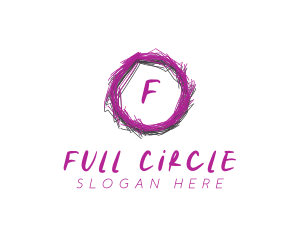 Sketch Circle Scribbe logo design