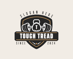 Athletic Kettlebell Gym logo design