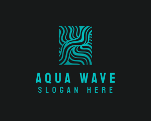 Wave Mapping Technology  logo design