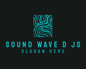 Wave Mapping Technology  logo design