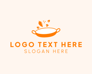 Cuisine - Vegetarian Cuisine Pan logo design