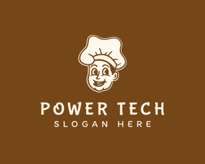 Retro Chef Hat logo