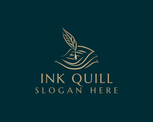 Quill Writer Publisher logo design