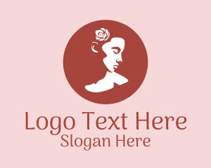 Romantic Fashion Lady  Logo