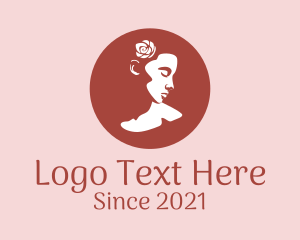 Romantic - Romantic Fashion Lady logo design