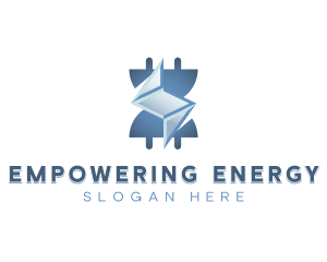 Energy Plug Electricity logo design