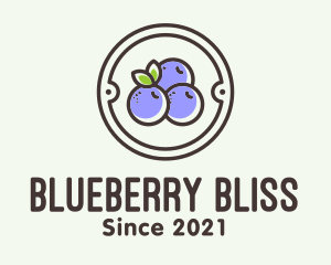 Blueberry Farm Badge logo