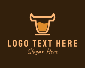  Bull Coffee Drink logo