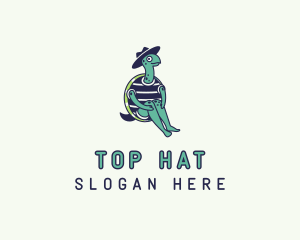 Pet Turtle Hat logo design