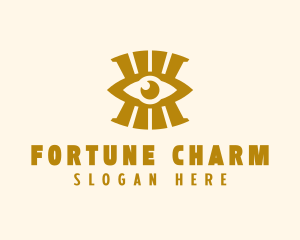 Golden Eye Fortune Teller logo design