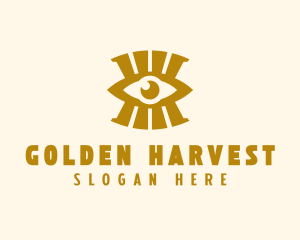 Golden Eye Fortune Teller logo design