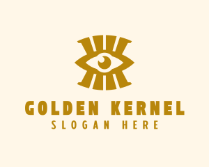 Golden Eye Fortune Teller logo design