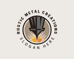 Laser Metalwork Engraving logo design