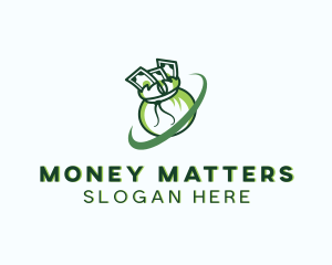 Money Bag Banking logo design