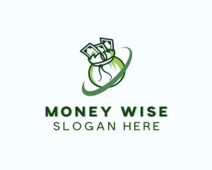 Money Bag Banking logo design