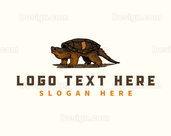 Indiana Snapping Turtle Logo