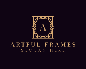 High End Frame Decor logo design