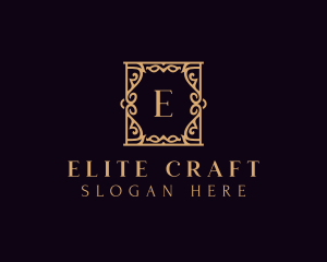 High End Frame Decor logo design