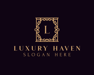 High End Frame Decor logo design