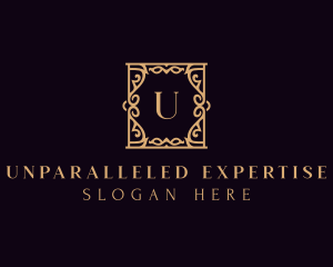 High End Frame Decor logo design