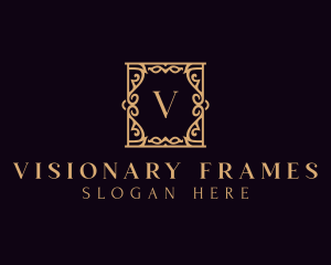 High End Frame Decor logo design