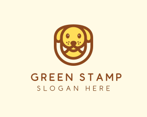 Cute Puppy Dog logo design