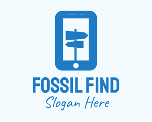 Mobile Phone Locator logo design