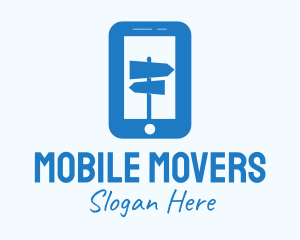 Mobile Phone Locator logo design