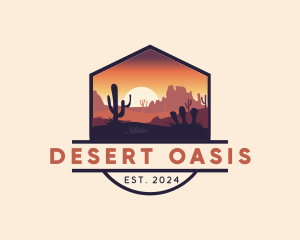 West Desert Landscape logo design