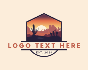 Canyon - West Desert Landscape logo design