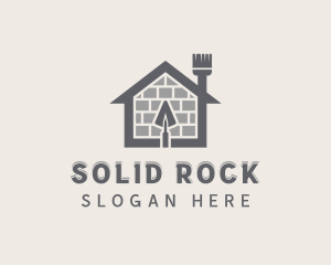 Masonry House Brick logo design