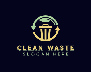 Eco Waste Disposal logo design