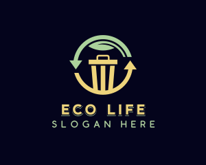 Eco Waste Disposal logo design