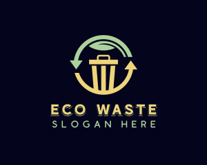 Eco Waste Disposal logo design