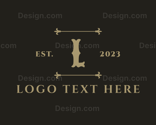 Vintage Retro Boutique Logo