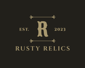 Western Vintage retro Boutique logo