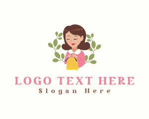 Knit Crochet Lady logo