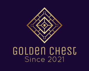 Golden Maze Hotel  logo design