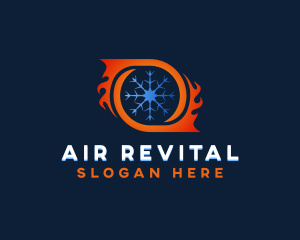 Air Conditioning Ventilation logo design