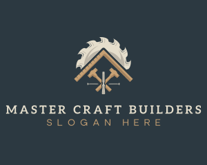 Carpentry Builder Workshop logo design